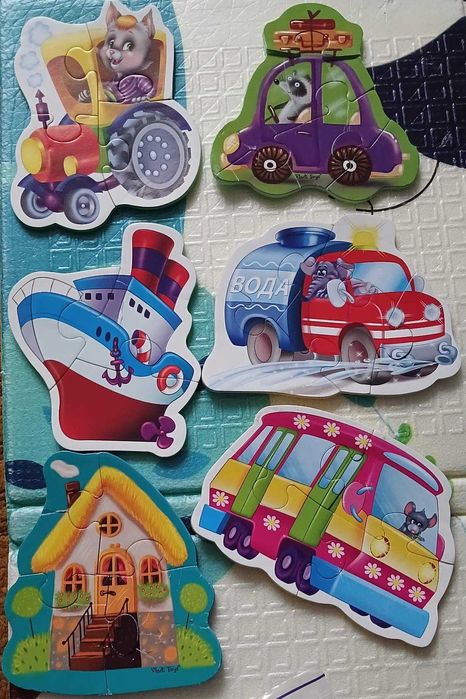 Пазли, доміно Ubee