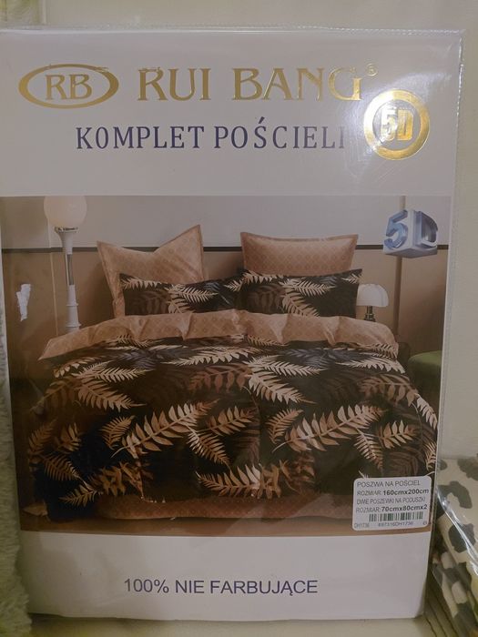 komplet  pościeli  160 x  200  dwie  poszewki