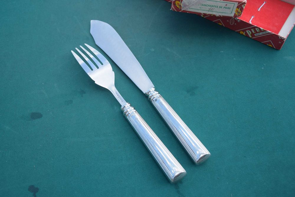 Conjunto de trinchas peixe e carne