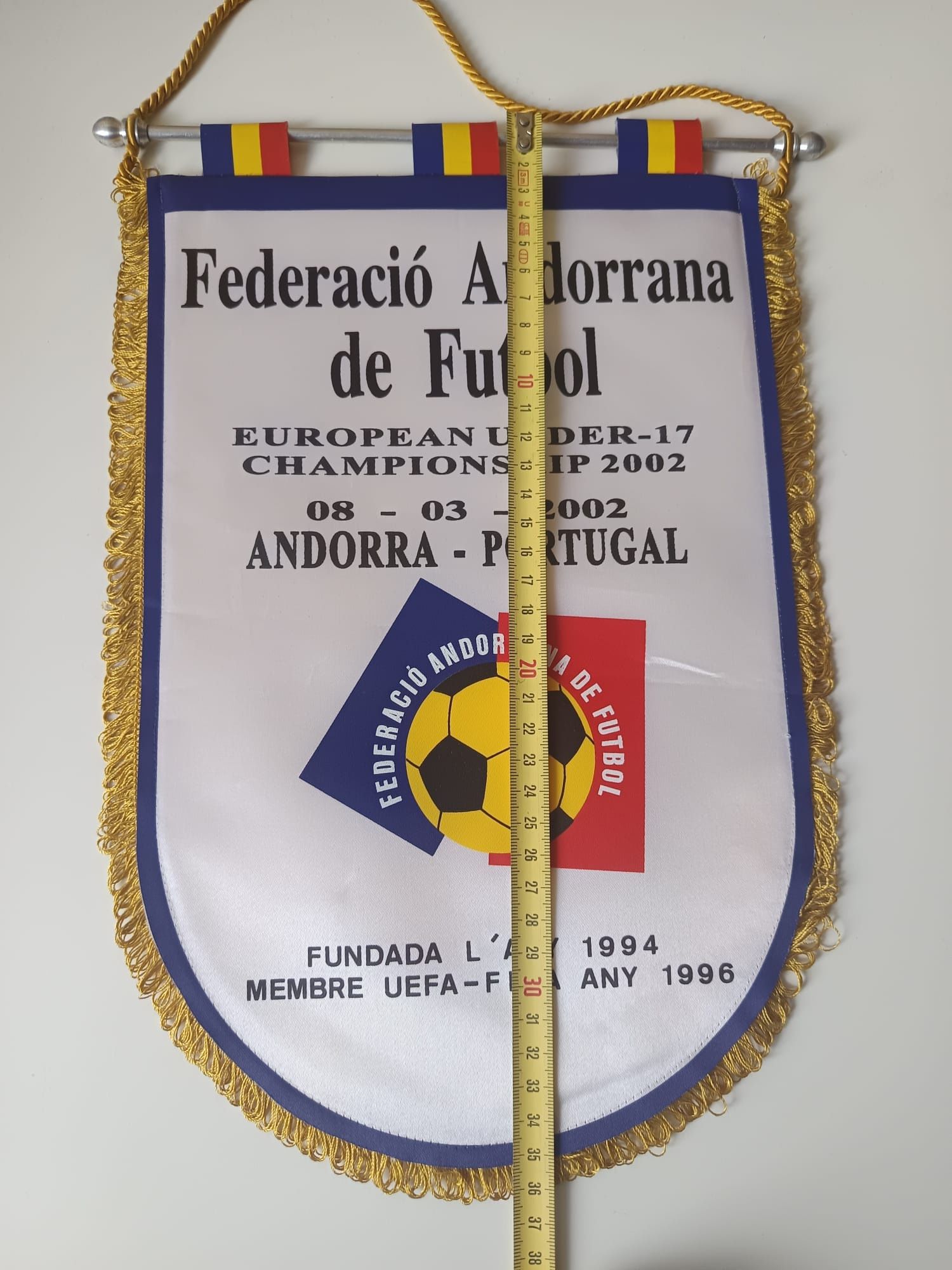 Andorra vs Portugal (matchworn)