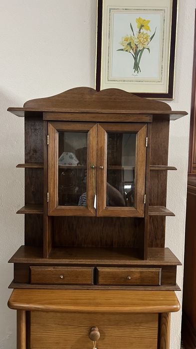 Vitrine pequena ideal para pequenas colecoes