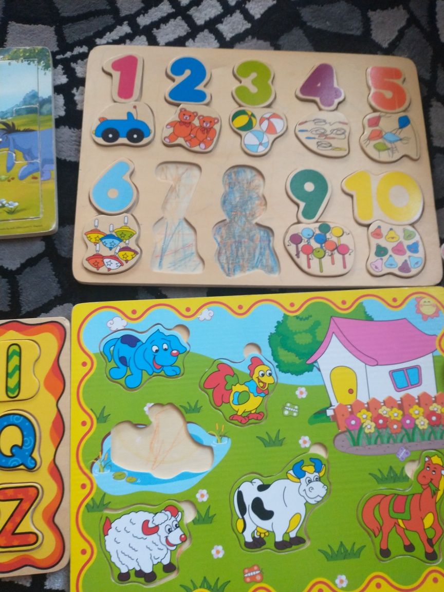 Puzzle drewniane
