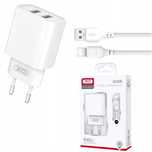XO ładowark zdrowa dla baterii CE02C 2xUSB 2,1A +kabel USB-C Sklep Wwa