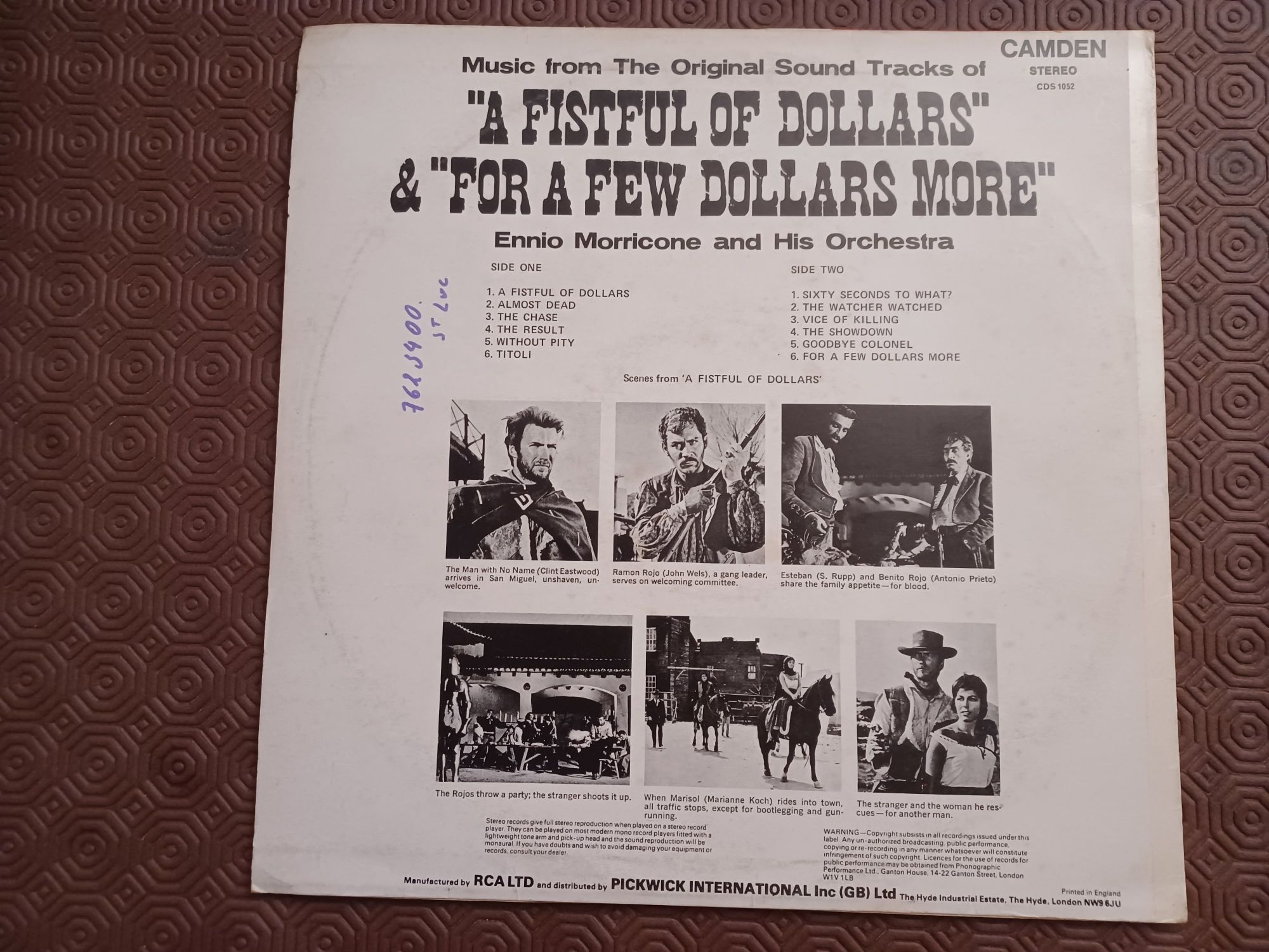 Album Vinil Ennio Morricone
