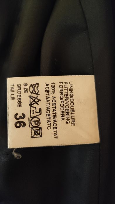 Кожаный черный женский пиджак