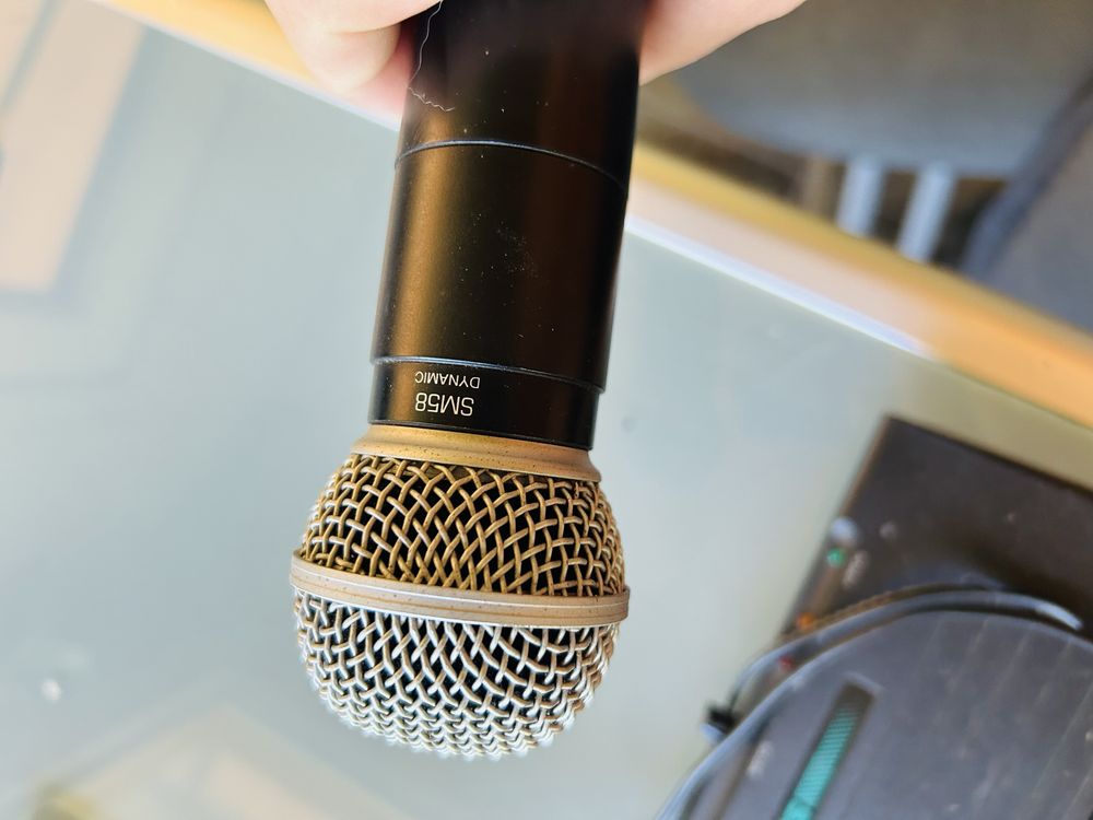 Super komplet shure sm58 mikrofon bezprzewodowy