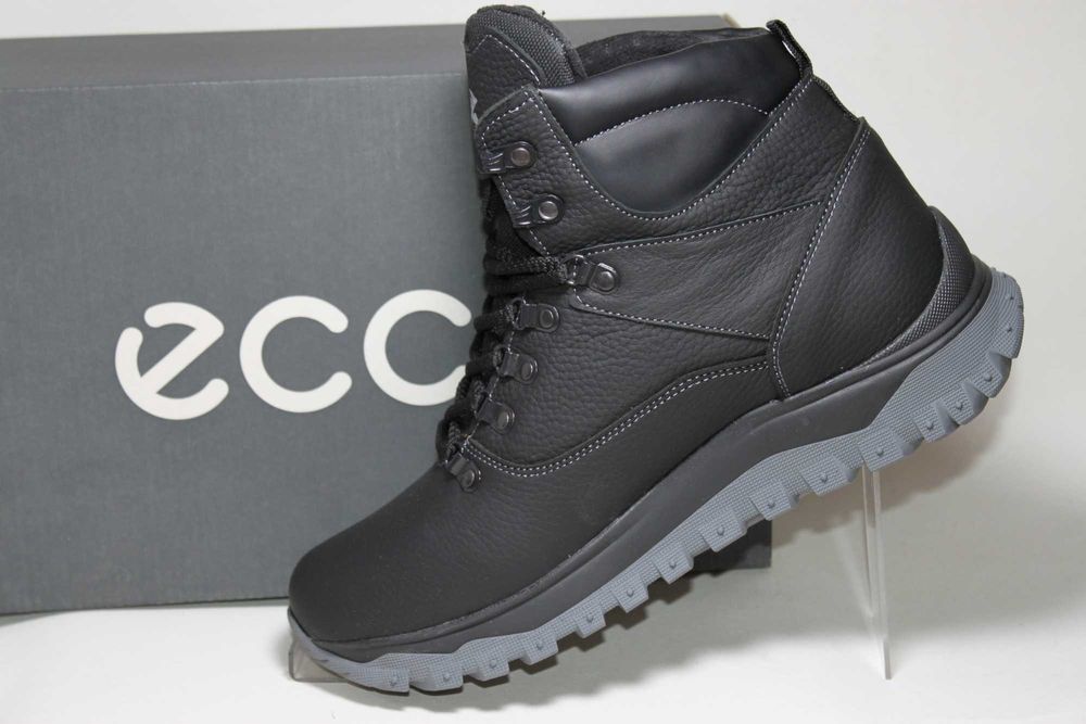 ECCO - высокие зимние ботинки- кросівки- кроссовки на меху.(131-02мех)
