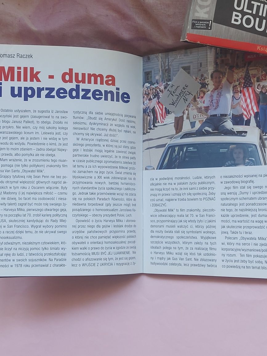 Płyta DVD Film OBYWATEL MILK 2008rok biografia