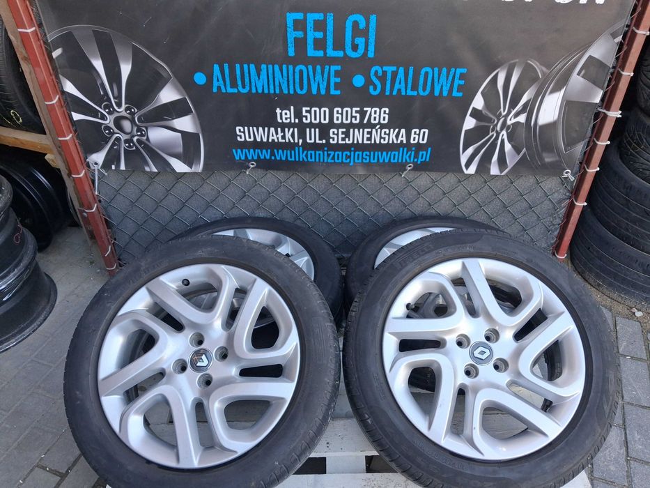 4x koła letnie R17 4x100 Renault Clio Captur Scenic Dacia Sandero