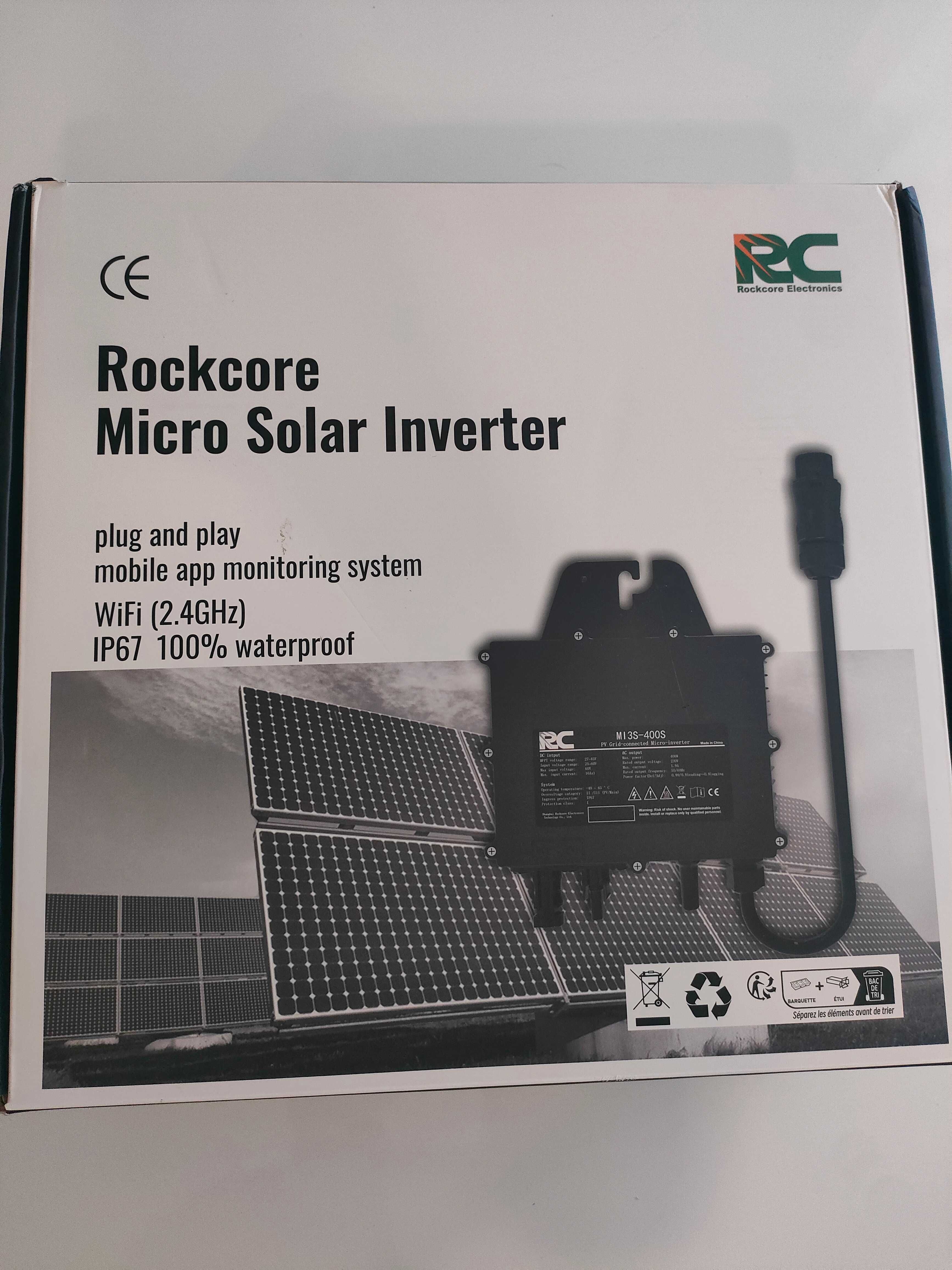 Micro inversor painel fotovoltaico 400w