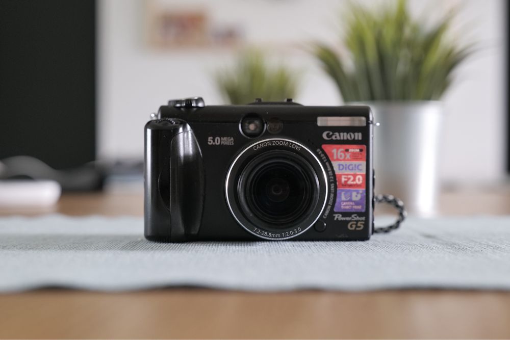 Canon PowerShot G5 zaawansowany kompakt