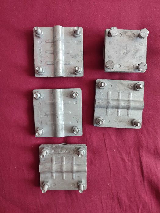 Złącze krzyżowe do bednarki uziemienia 5 sztuk