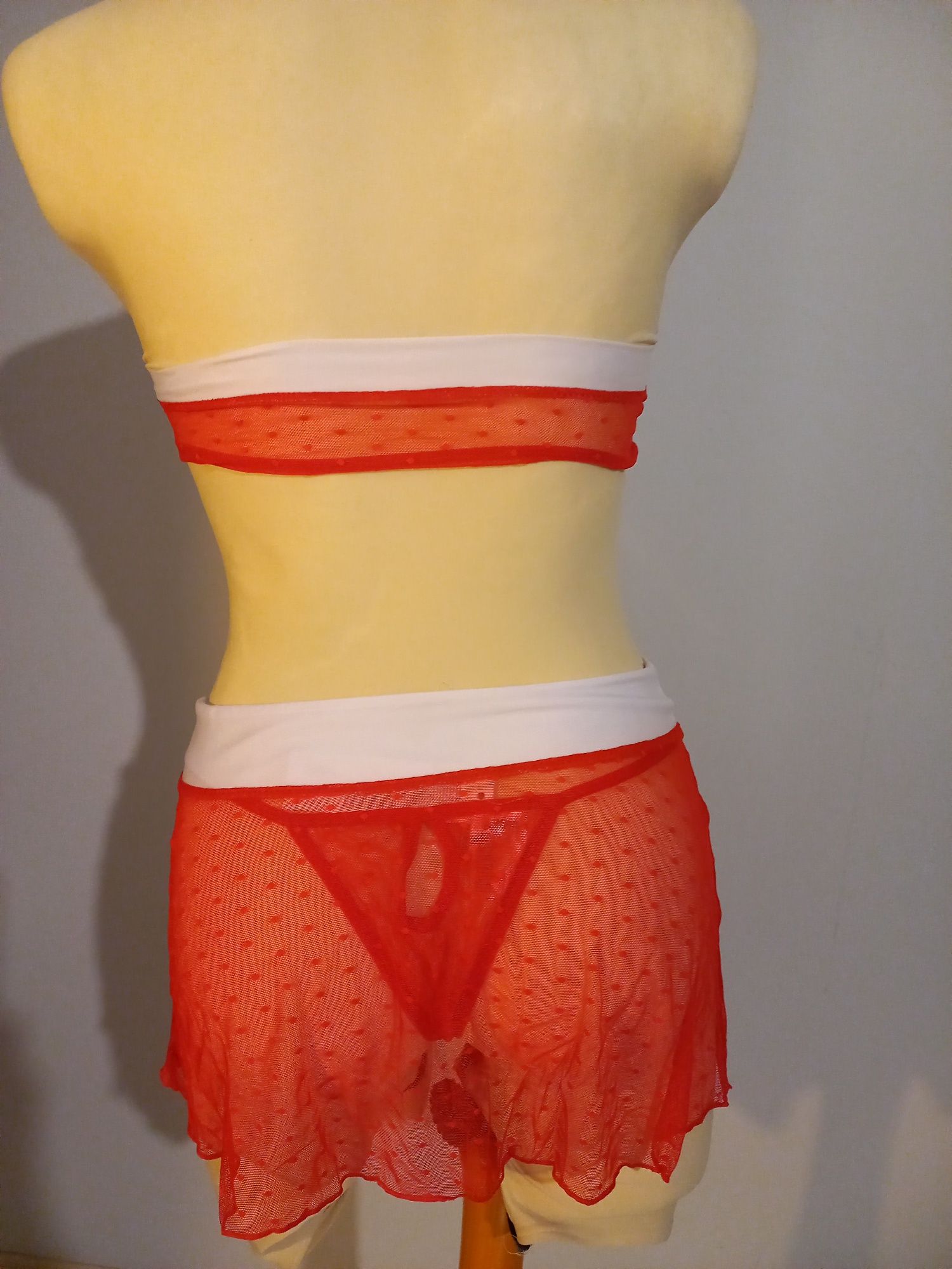 Komplet sexy Mikołajka