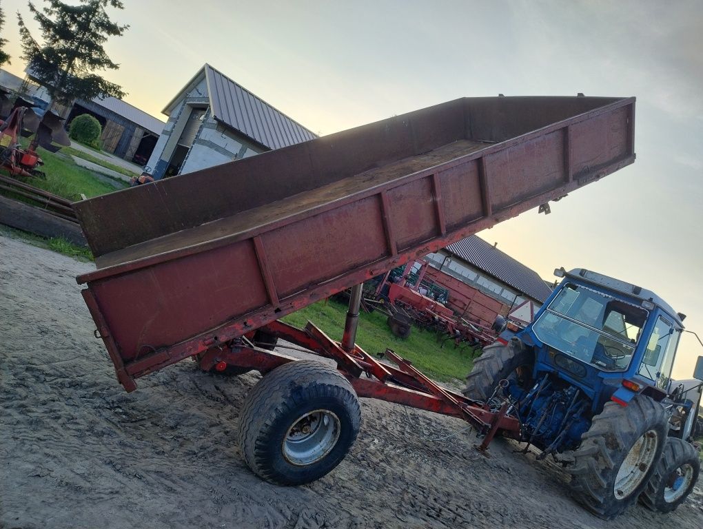 Przyczepa 4.5t wywrotka na 3 strony
