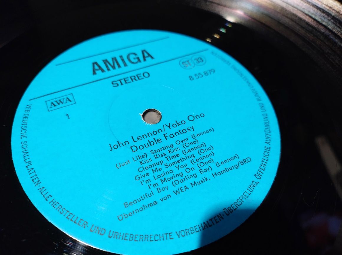 John Lennon & Yoko Ono – Double Fantasy - LP - Amiga