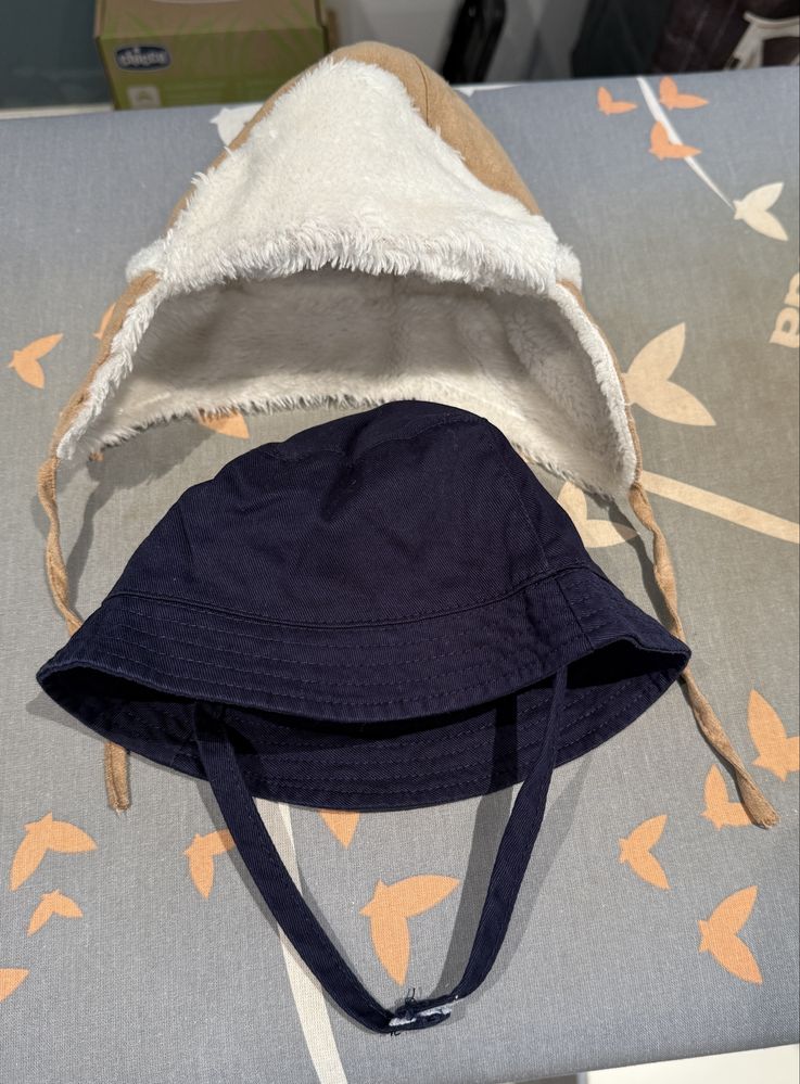 Chapeu + Gorro 6-12 meses