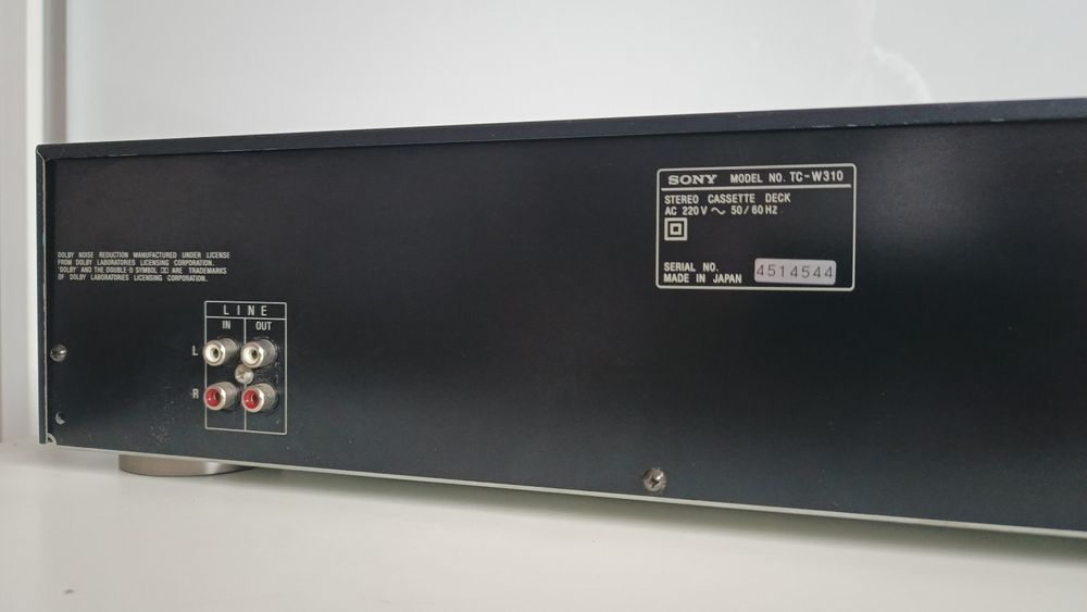 Sony TC-W310 podwójny magnetofon kasetowy. Po serwisie.