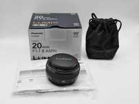 Panasonic LUMIX G 20mm/F1.7 II ASPH + UV Marumi