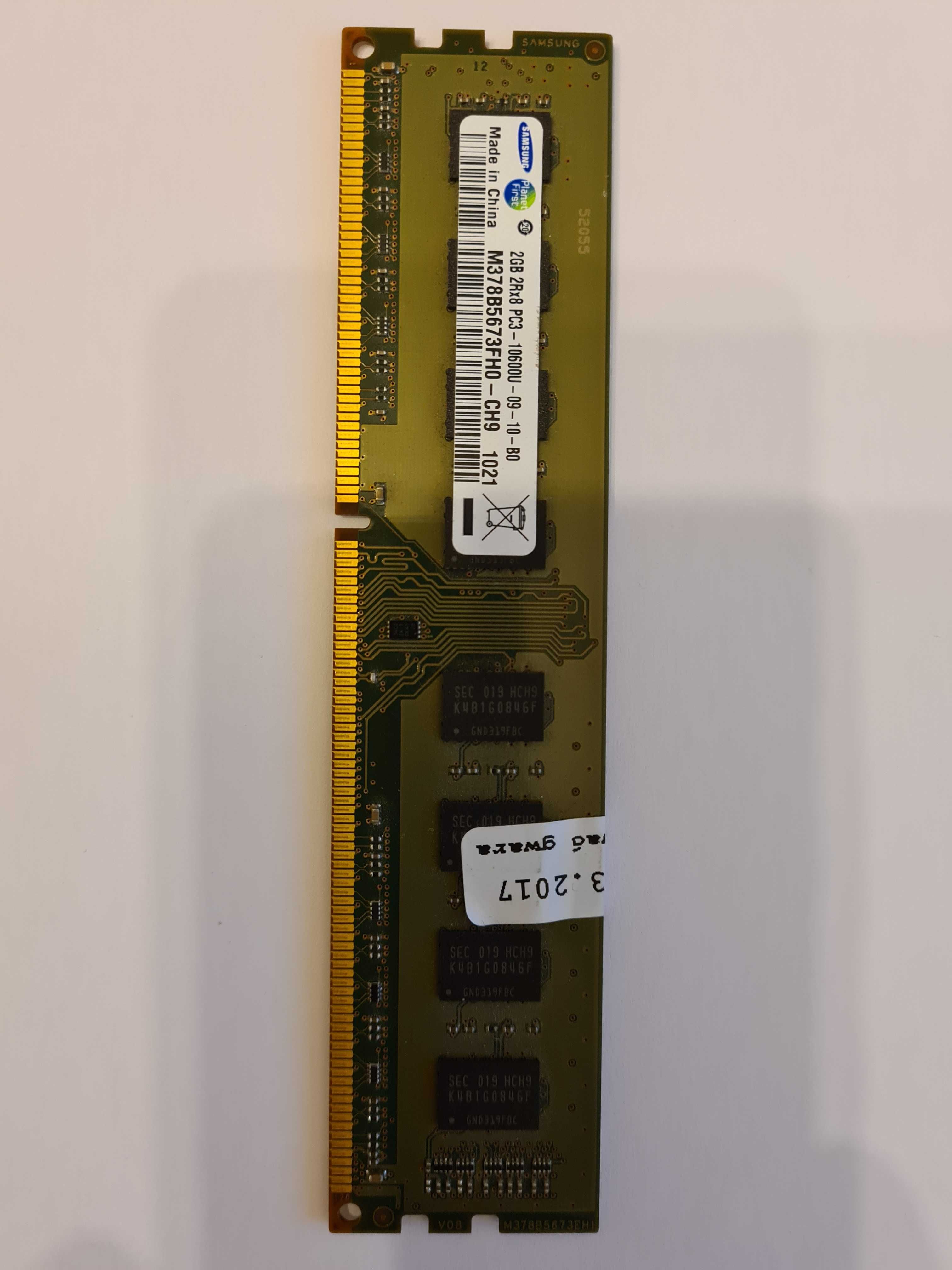 Pamięć RAM Samsung DDR3 2GB 1333MHz