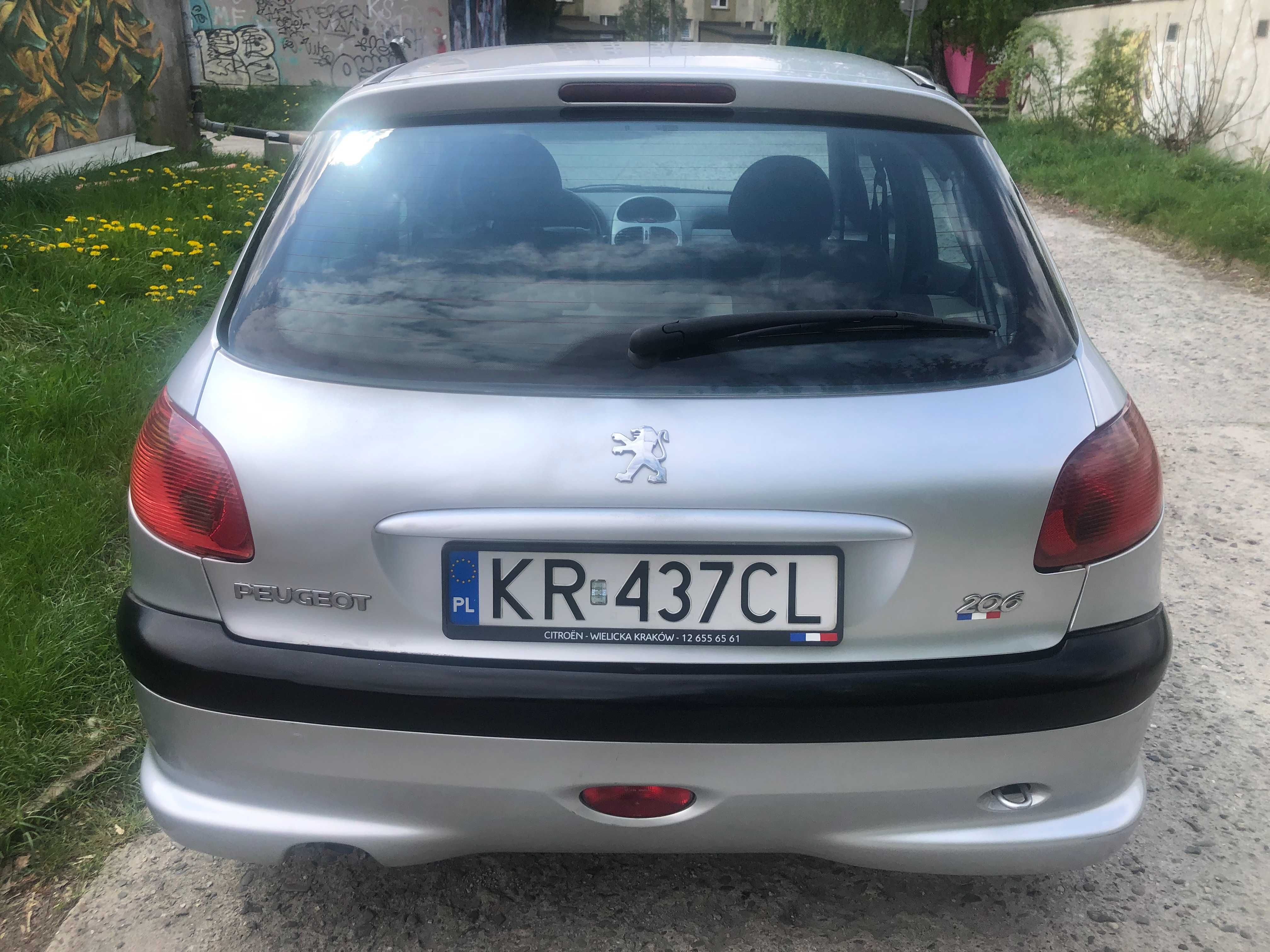 Peugeot 206 PRYWATNIE, niski przebieg