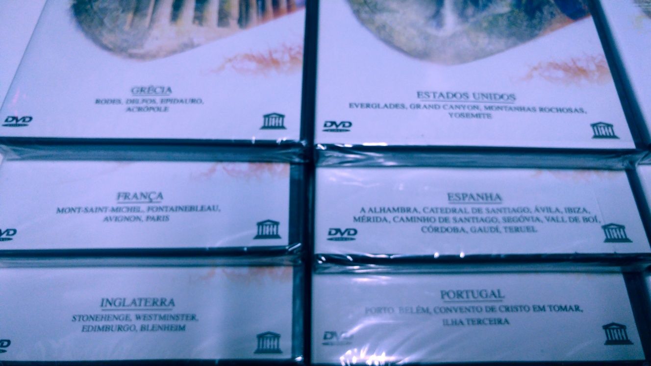 DVD Património Universal da Humanidade selados o melhor de