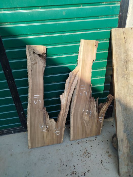 Дошка горіха   слеб дуб слеб липа зріз