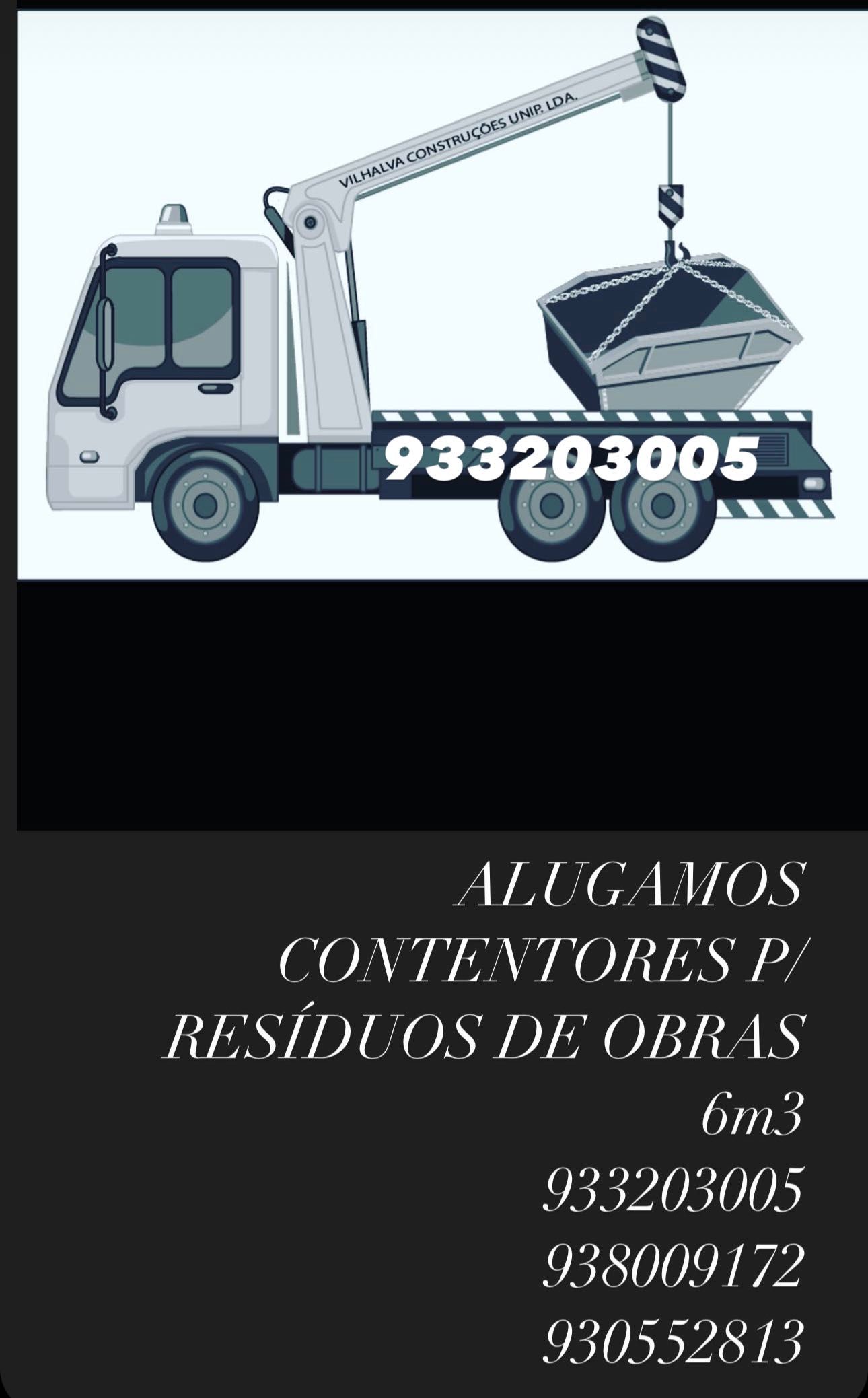 CONTENTORES 6m3 200