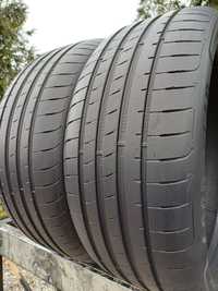 245/40/19 Sprzedam parę opon letnich Goodyear Eagle F1