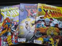 Revistas BD Fantásticos X-Men de 1995, 1996 e 1997