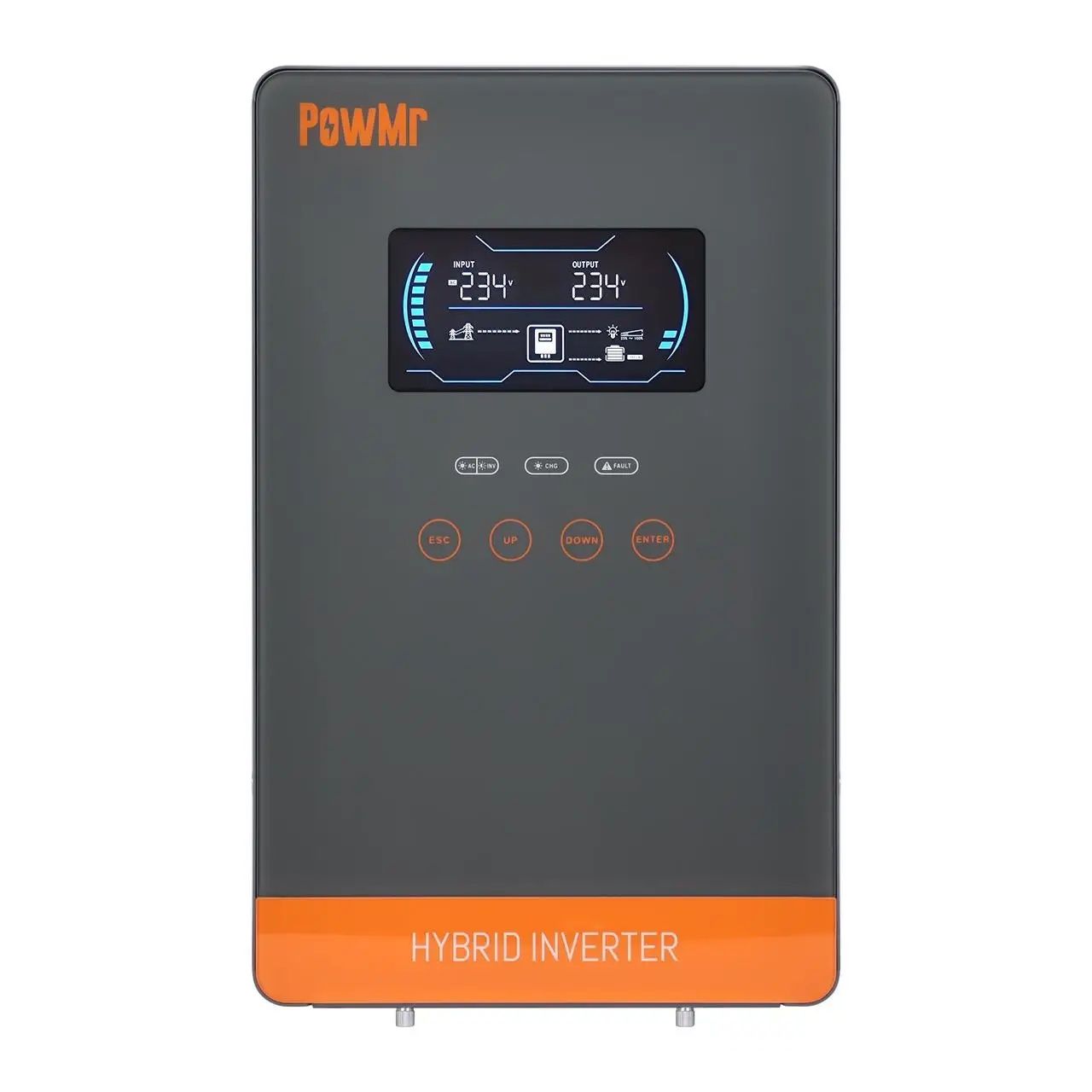 Гібридний інвертор PowMr 4500W 24V POW-HVM4.5K-24V