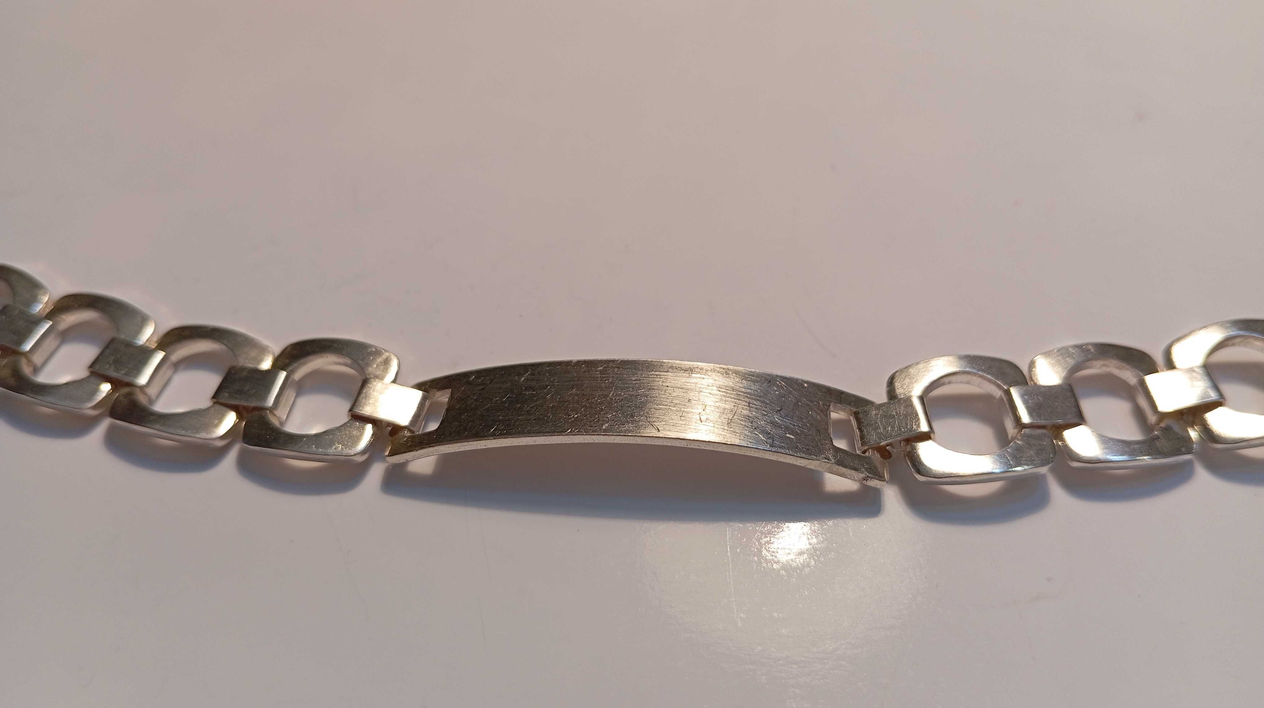 Srebrna bransoletka - 925 - 20 cm