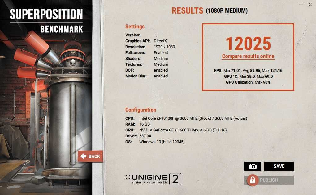 І3-10100F/16/512/1660ti системний блок