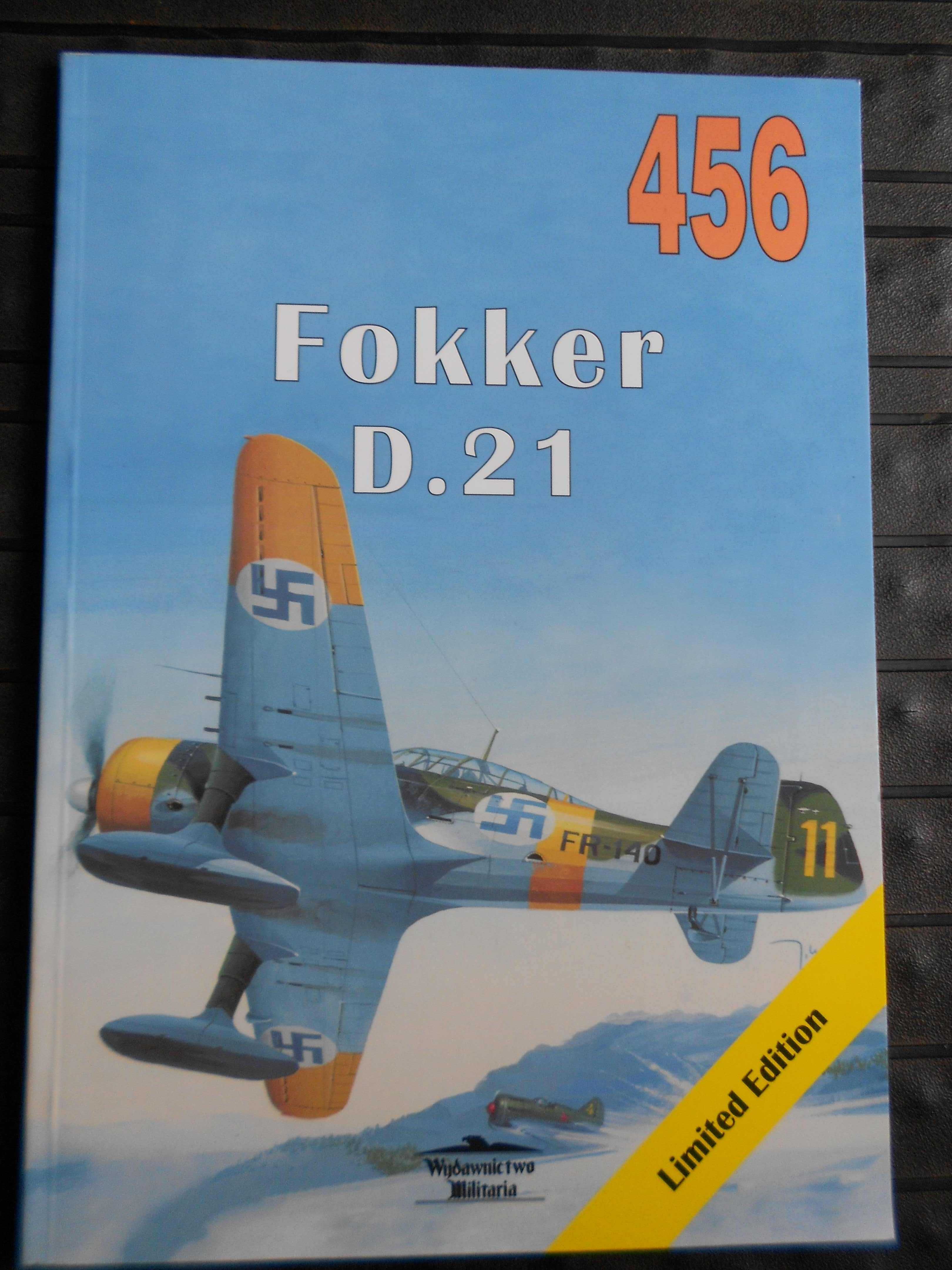 456 Fokker D.21 Wydawnictwa Militaria