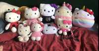 zestaw 9 saniro hello kitty japan pluszaki maskotki squishmallows Ty