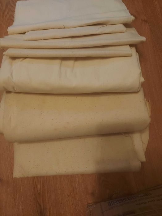 Отрезы и остатки различных тканей