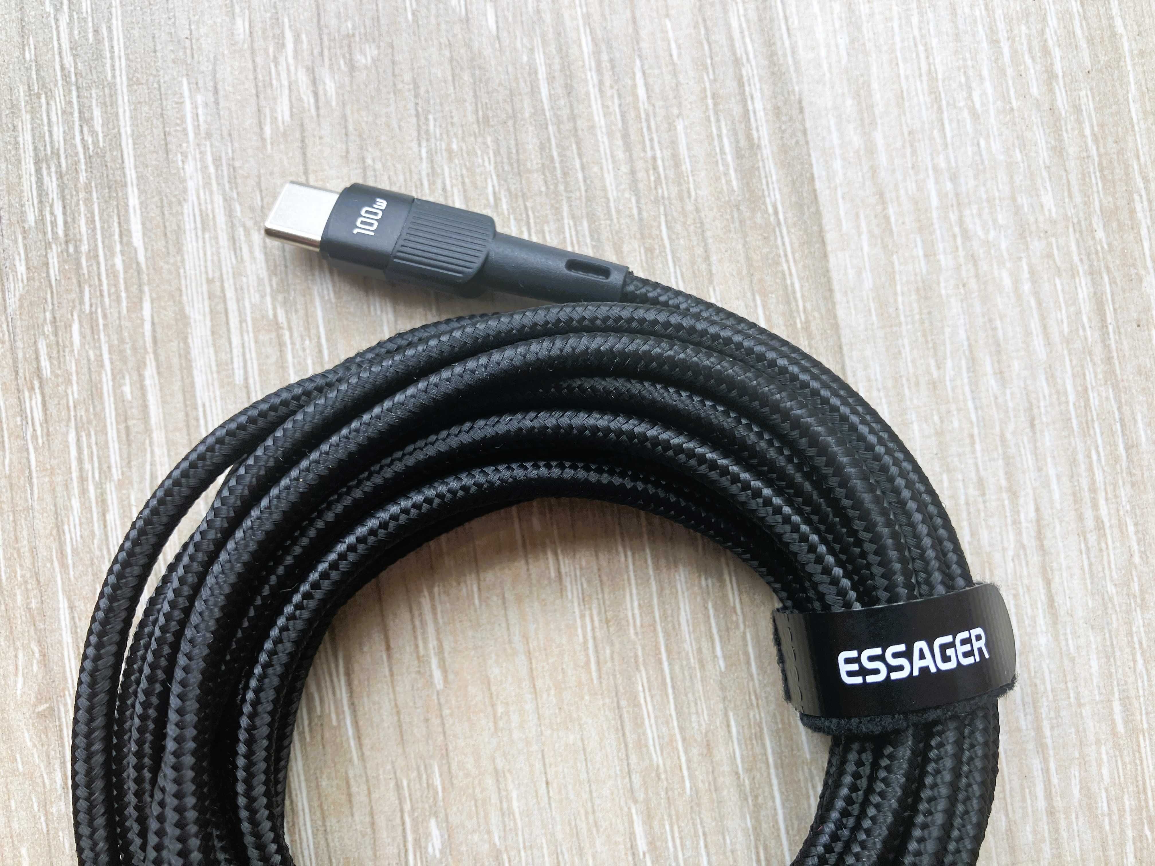 Kabel USB C 100W 3 metry ładowarka szybkie ładowanie oplot pancerny!