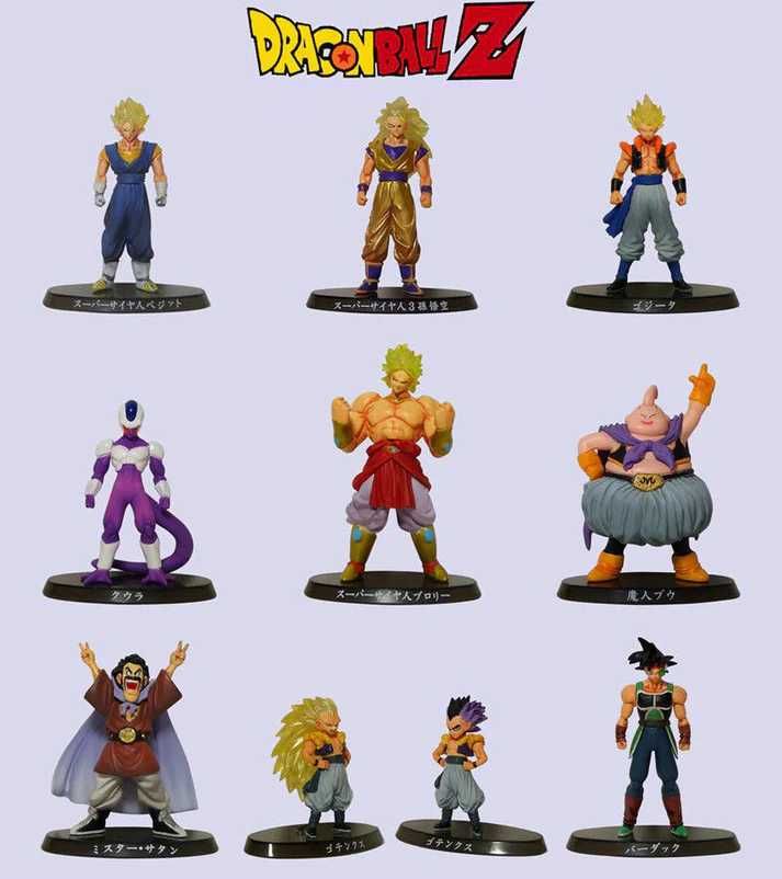 DBZ Soul Of Hyper Figuration Part 5- 9 peças coloridas Novas