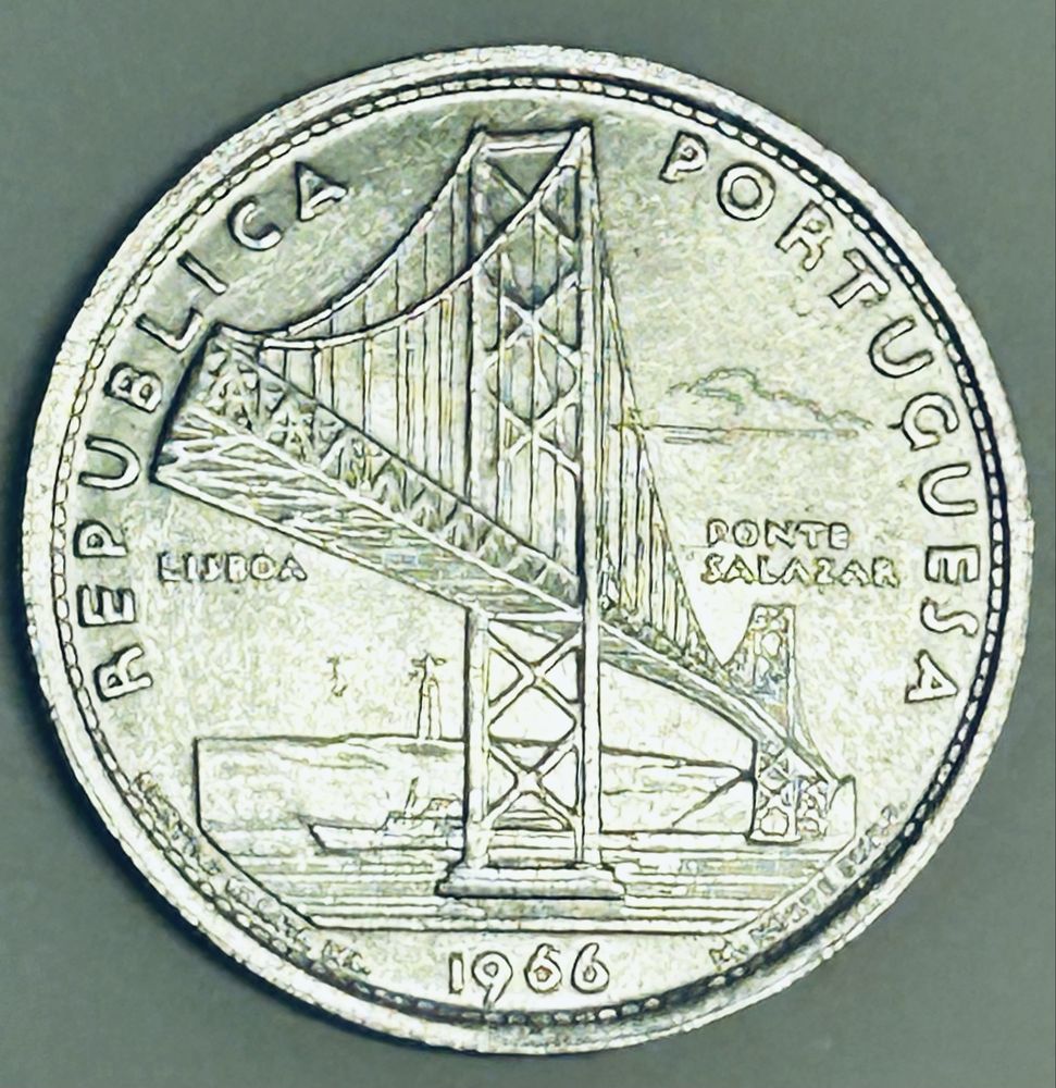 20 escudos prata 1966