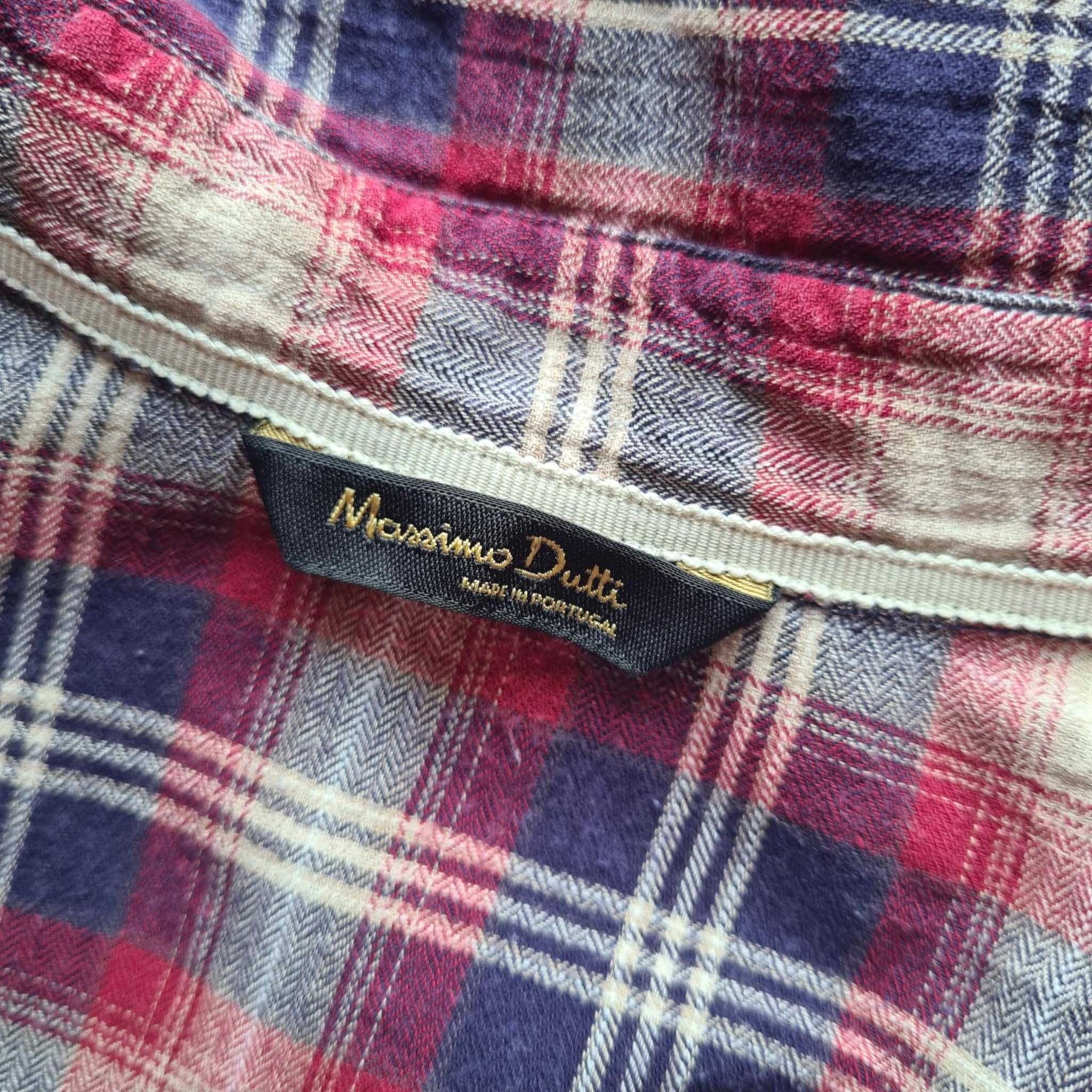 Massimo Dutti koszula damska styl country w  kratkę 40 L