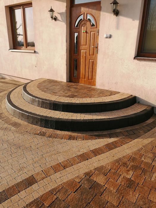 Ukladanie kostki uslugi brukarskie brukarstwo kostka