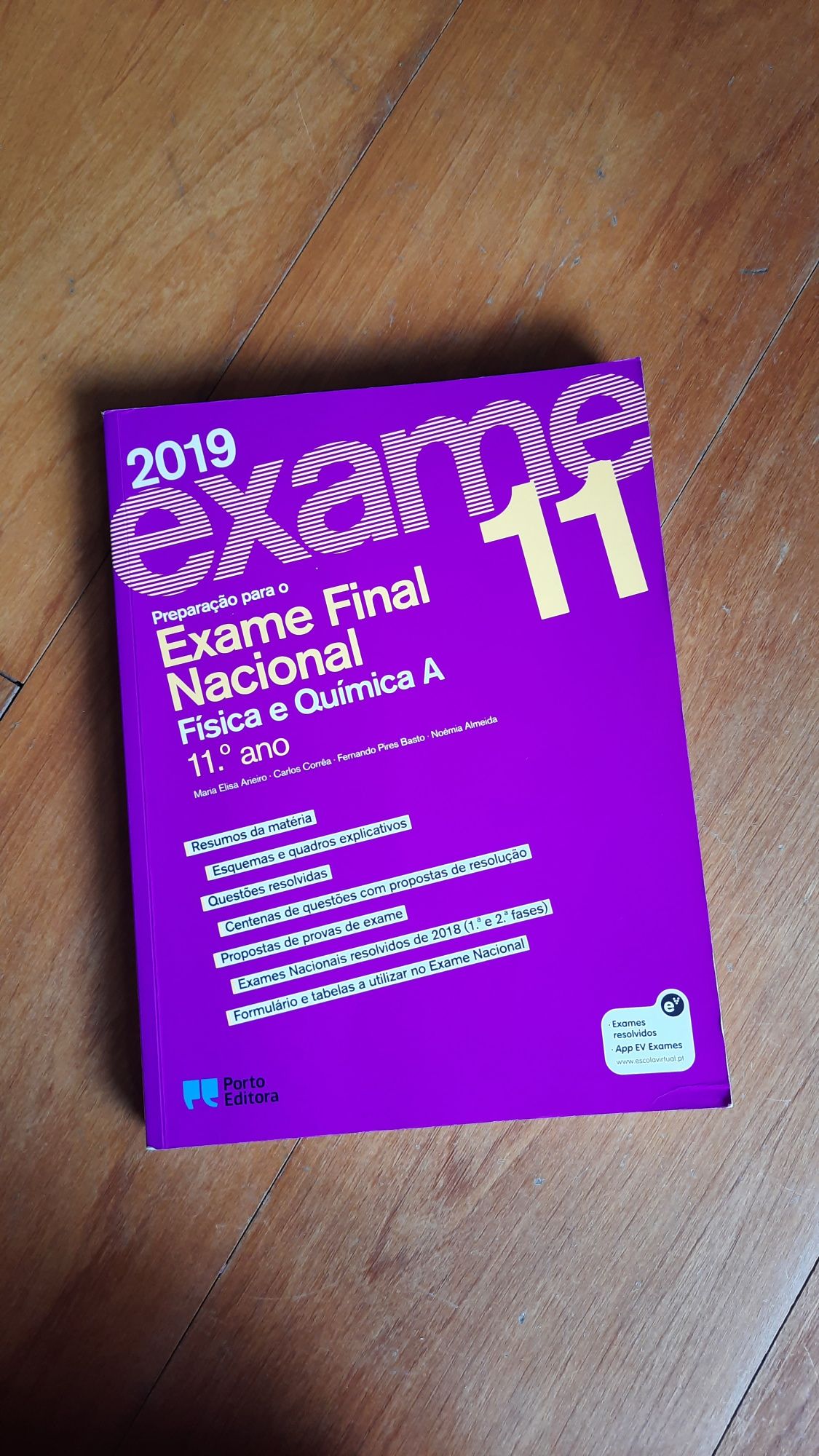 Exame Física e Química A - 11° ano (2019)