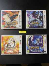 Pokémon Ultra Sun, Pokémon Ultra Moon, Pokémon Sun e Pokémon Moon