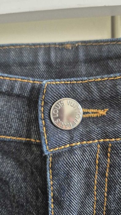 Oryginalne Dżinsy Louis Vuitton - Klasyczny Fason Made In Italy 34 XS