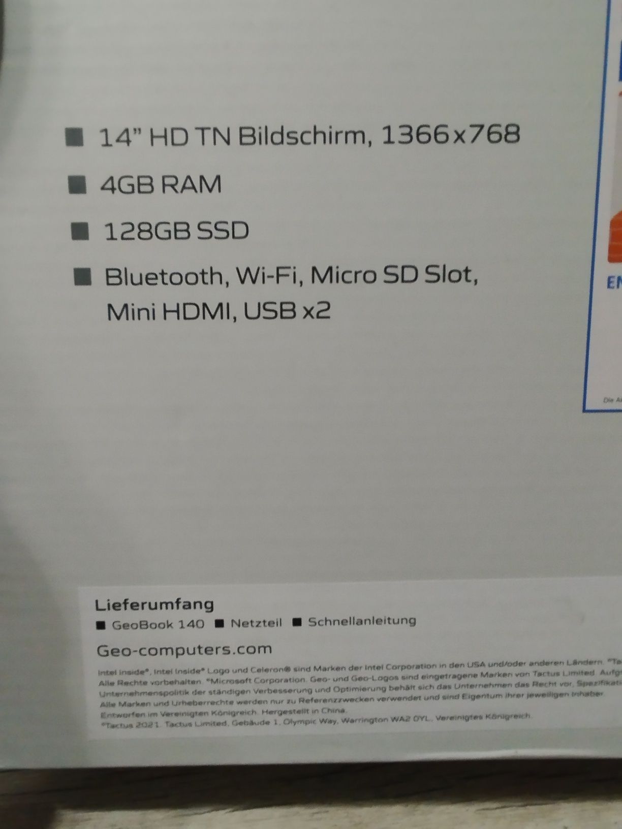 Ноутбук Geobook 140
