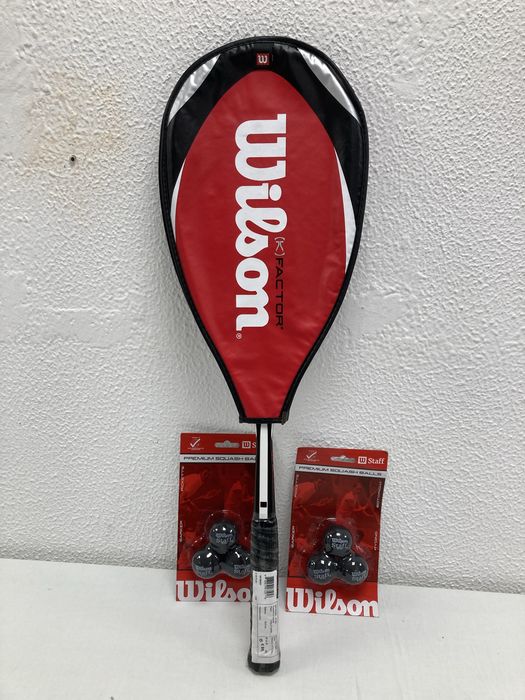 Raquete Squash Wilson K Factory, Novo
