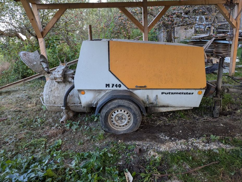 Sprzedam Mixokret Putzmeister M740 Plus osprzęt do podawania betonu