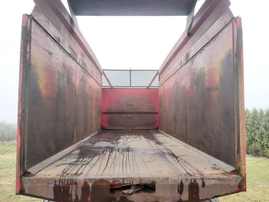 Przyczepa wywrotka tandem  Basstrup 16t  Rok 2006 Zarejestrowana