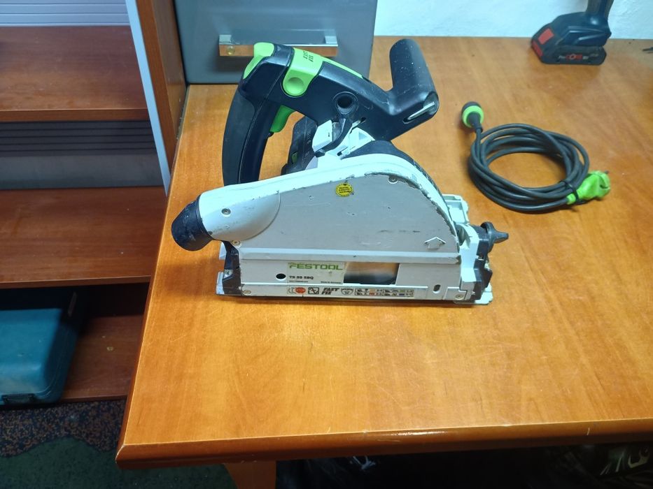 Piła zaglebiarka Festool TS 55 EBQ.