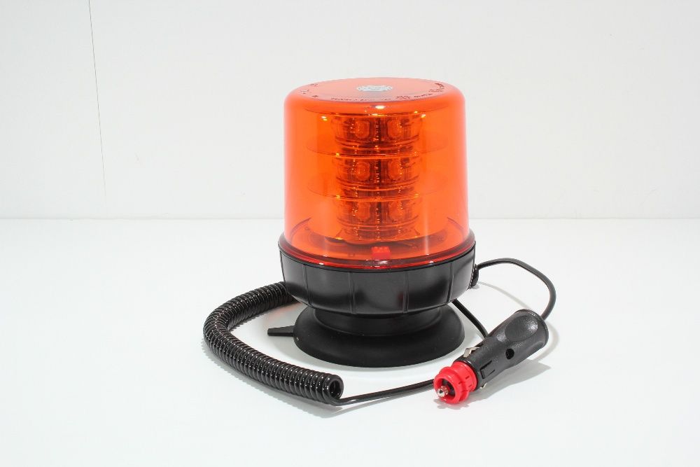 Pirilampo Rotativo Avisador Led Ambar Homologado 54Watt NOVO