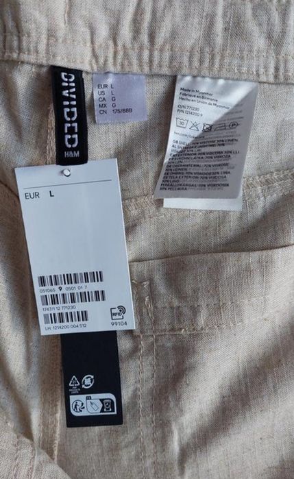 Штани  H&M розмір L